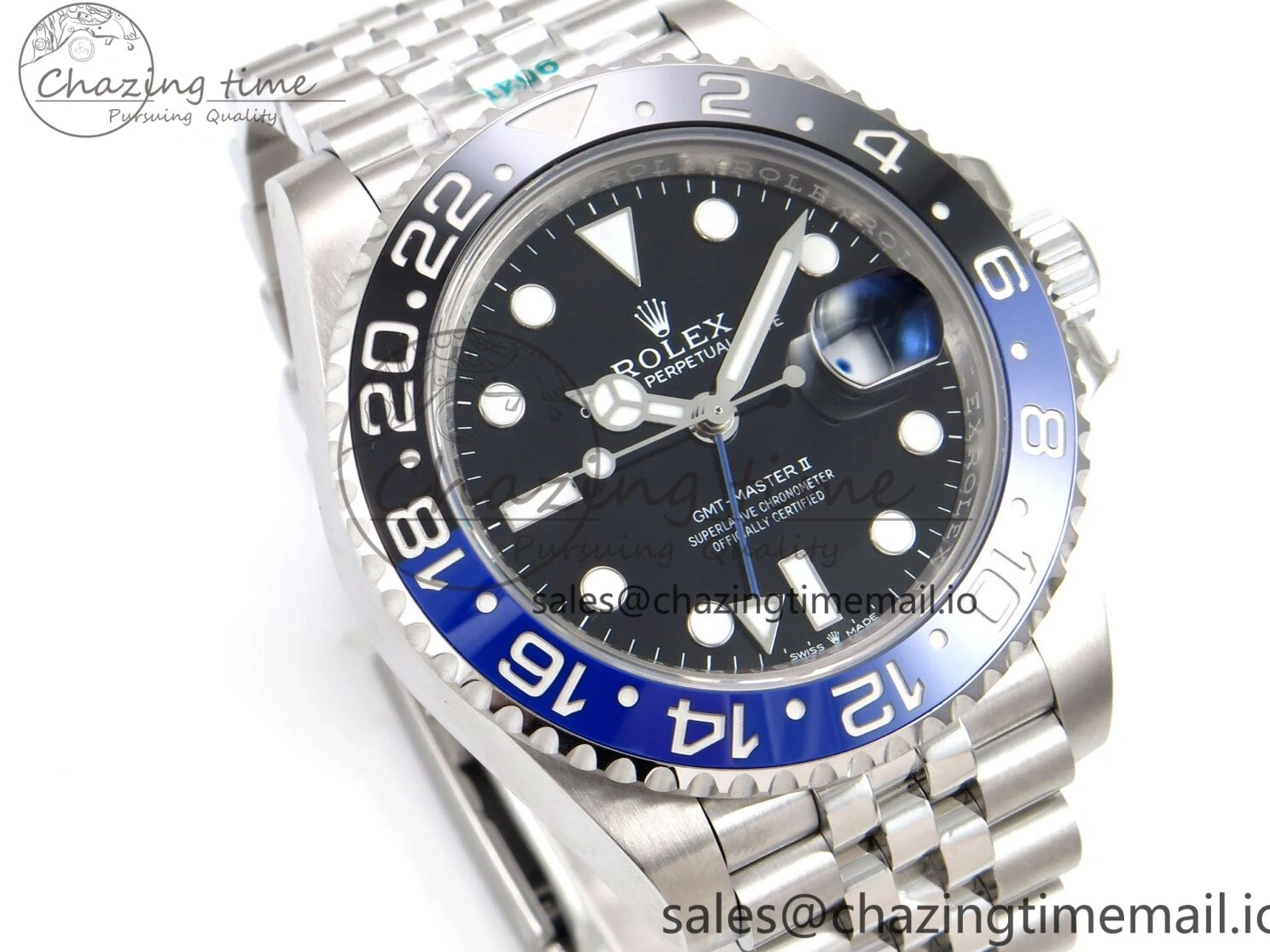 MiroTime 1220 GMT-Master II 126710 BLNR ZF 1:1 Best Edition on Jubilee Bracelet SH ComfortFit 962